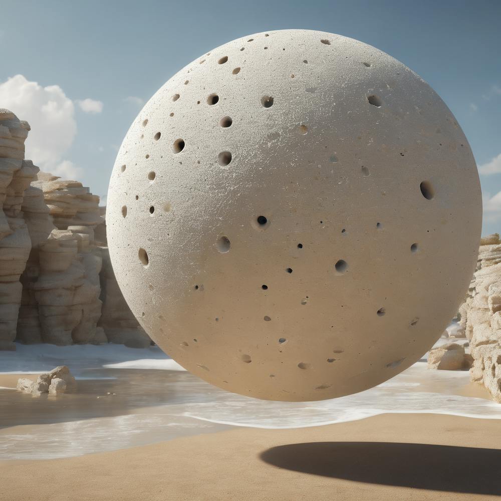 Sphere In The Sand