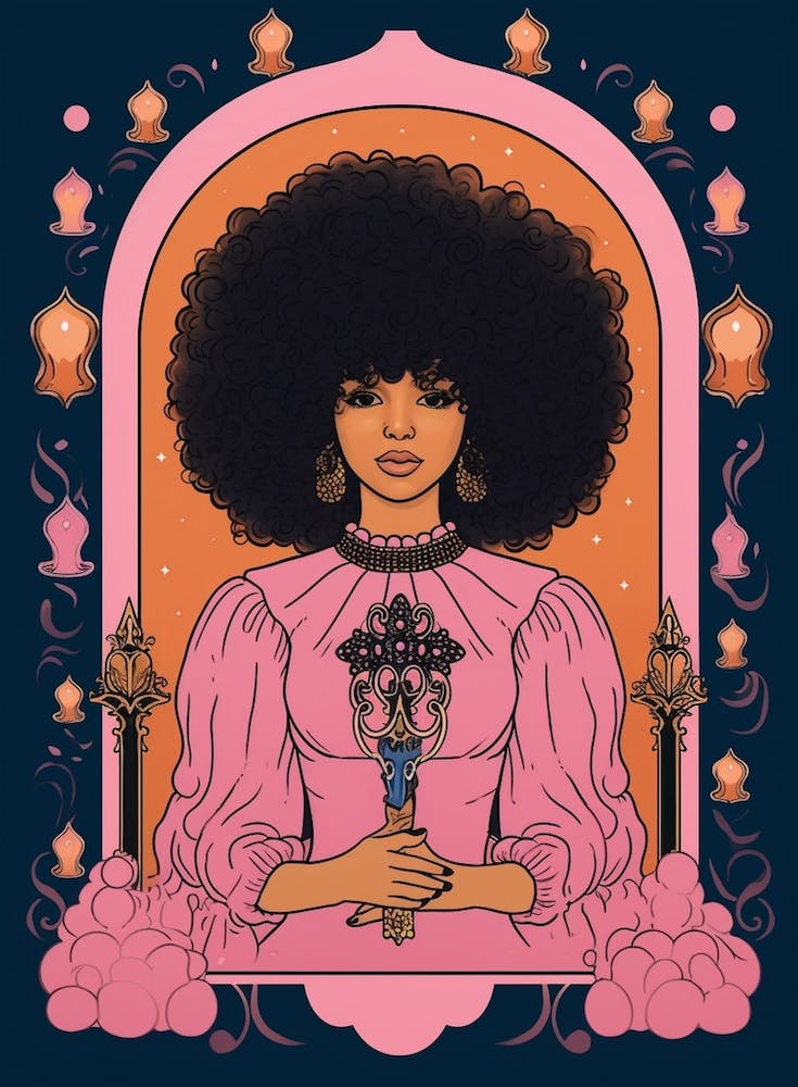 The Magician Tarot Inspired 2