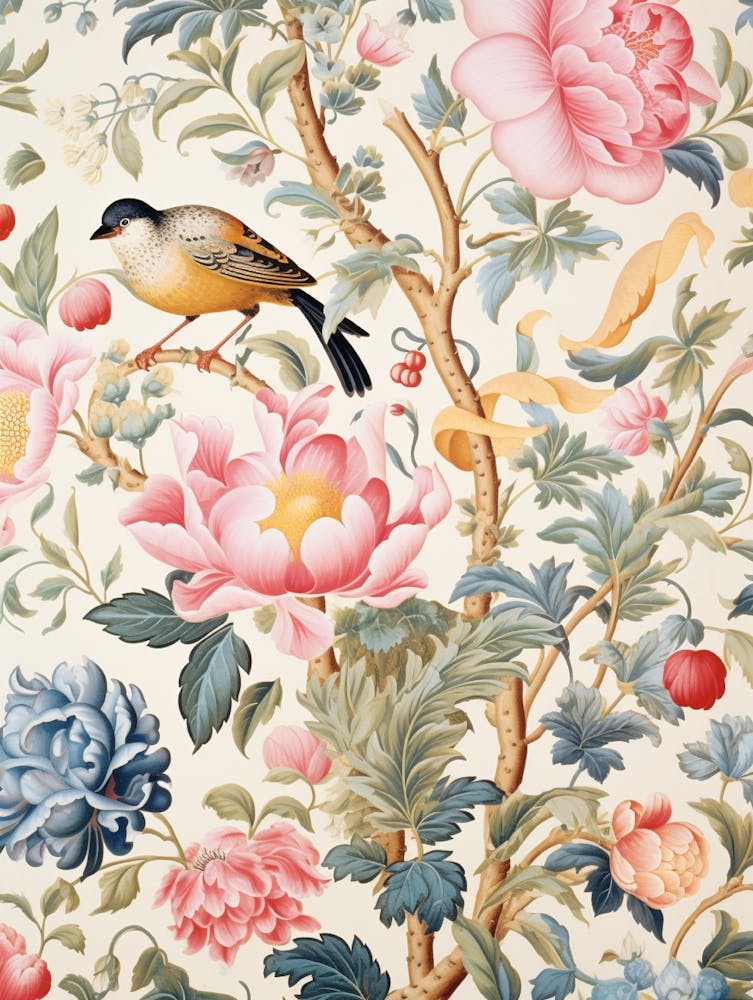 Chinese Floral Wallpaper 3