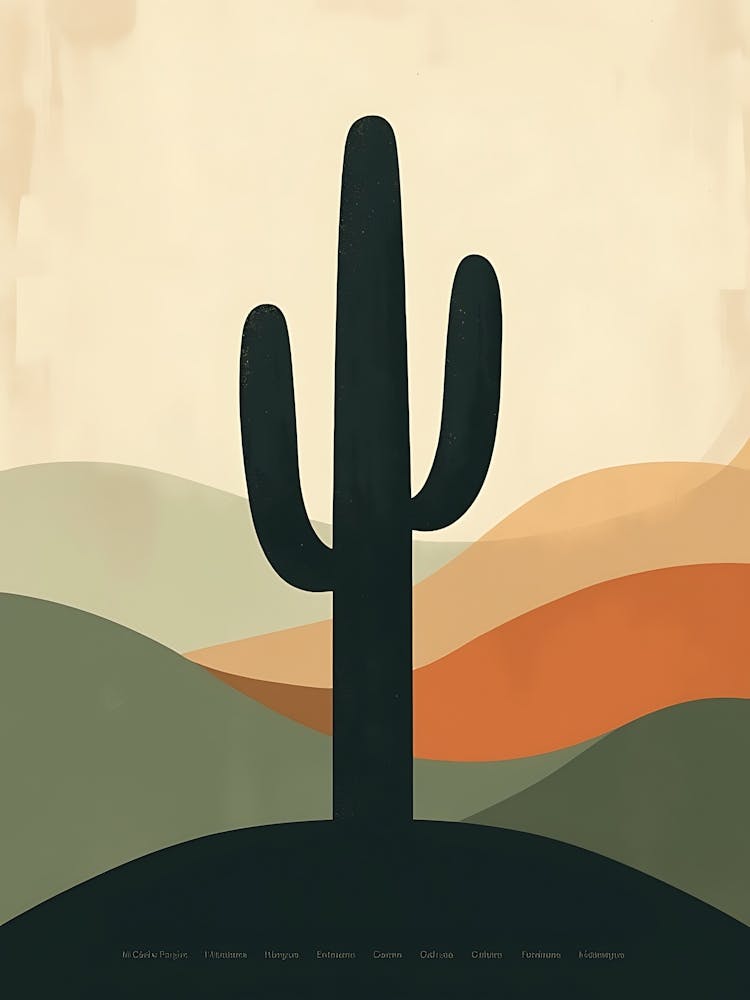 Soft Neutral Leaf Silhouettes on Warm Canvas