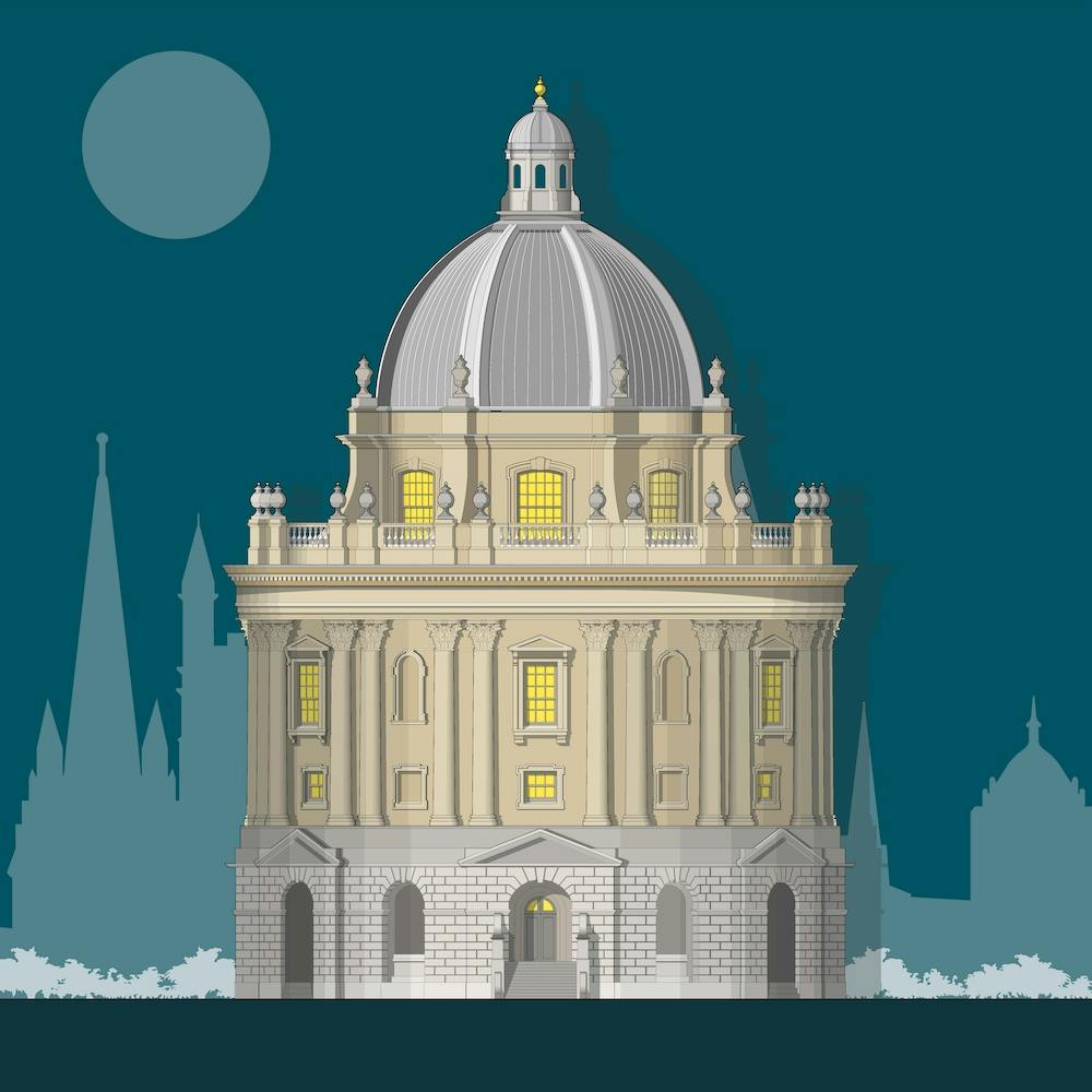 Radcliffe Camera Blue