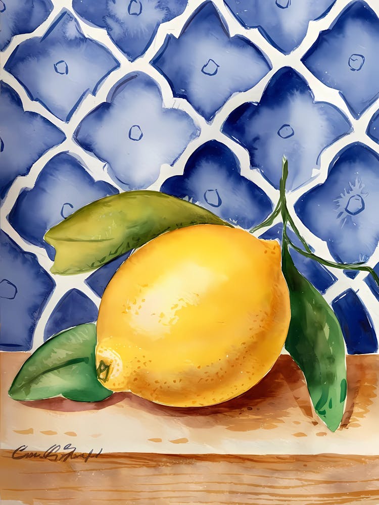 Lemon On Tile