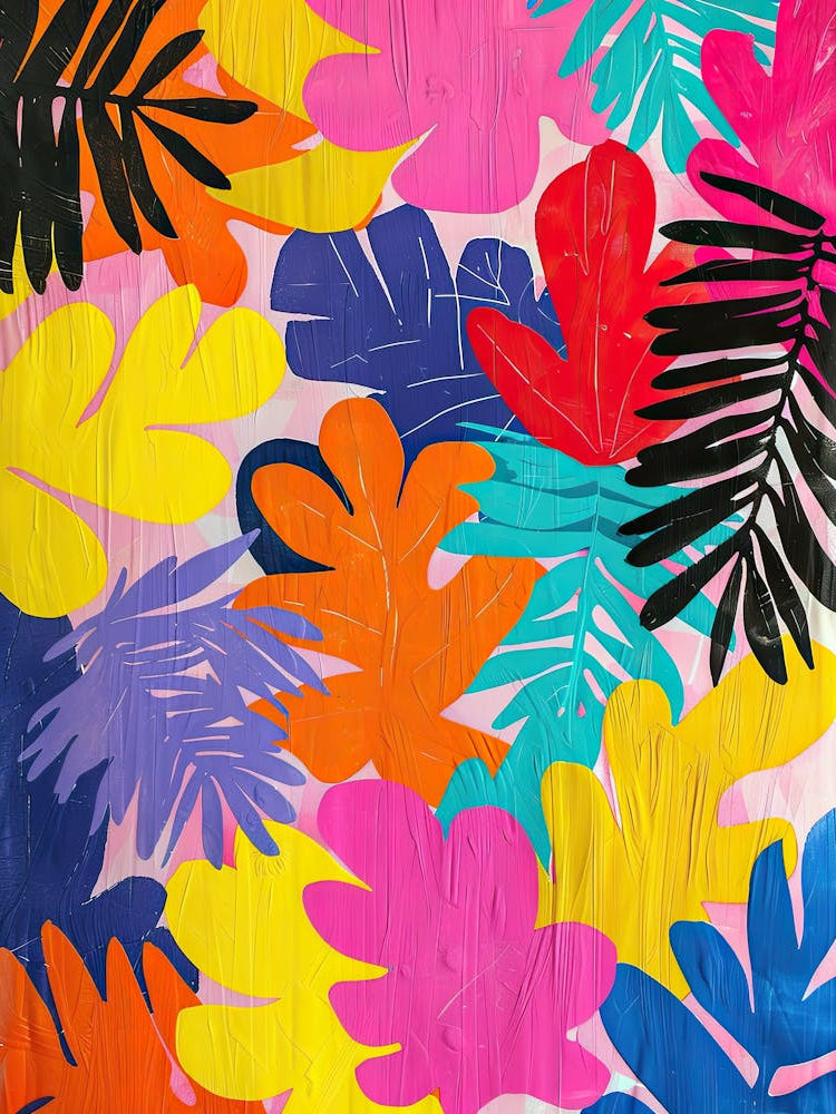 Dreamy Rainforest Matisse Style