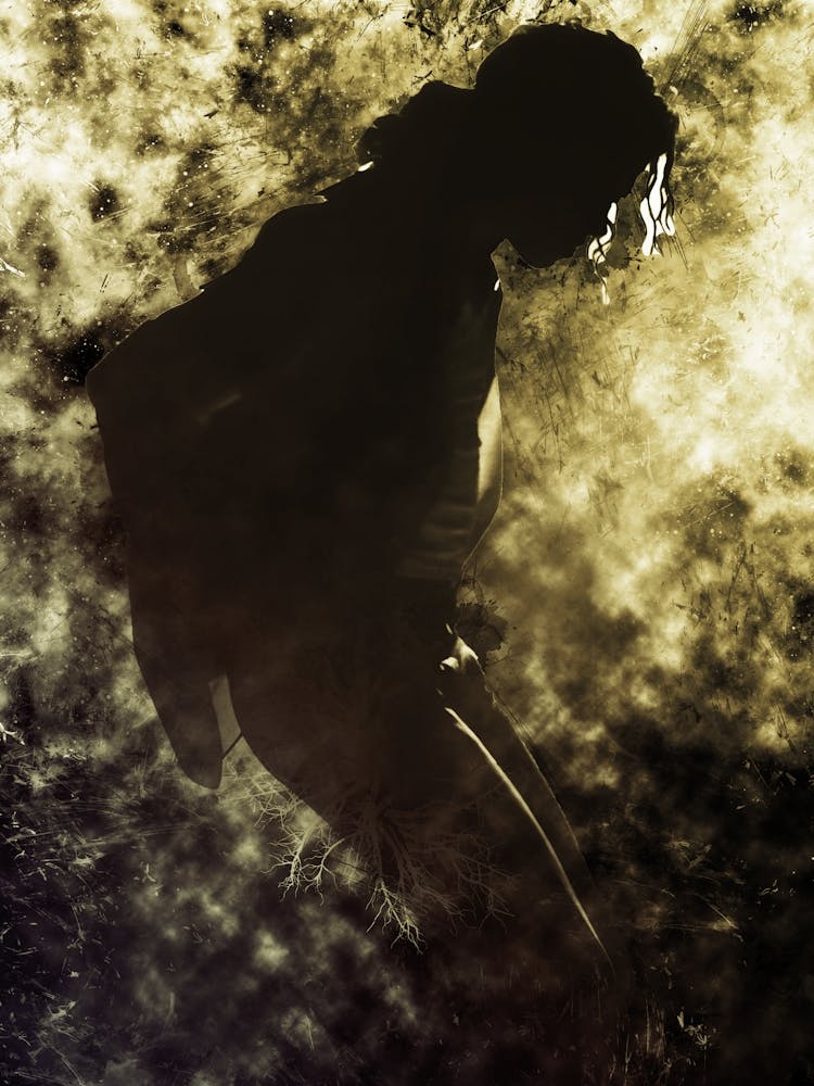 Michael Jackson Shadow Art