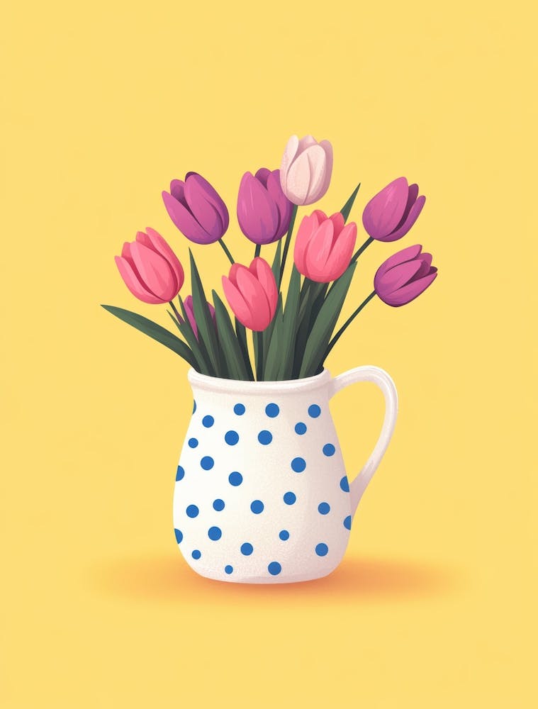 Tulips In A Vase 61
