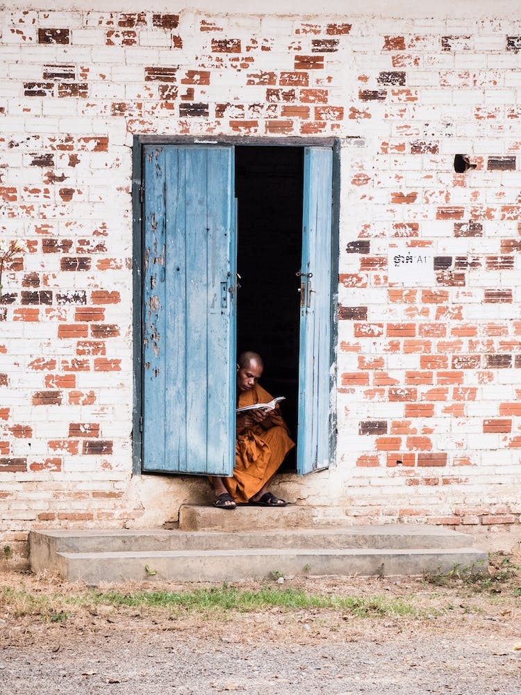 The Studying Monk