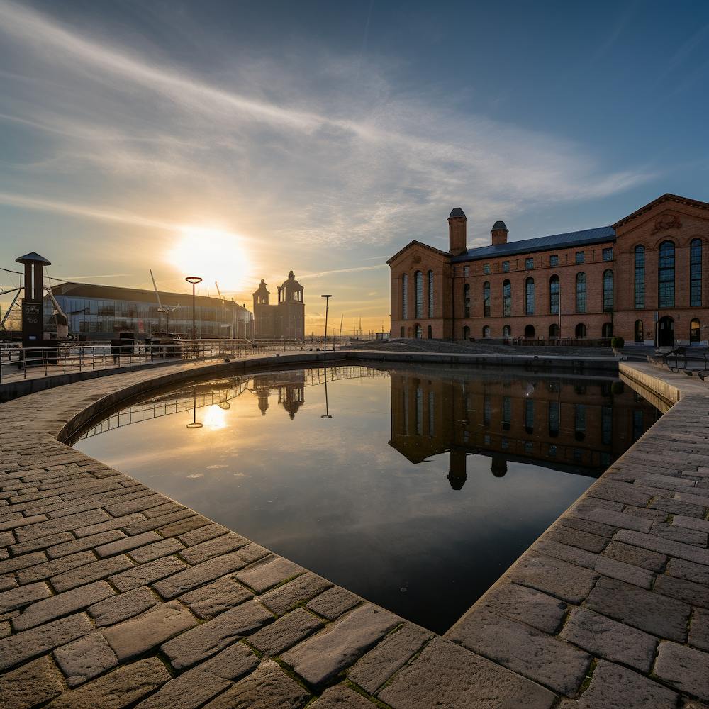 Sunset In Liverpool