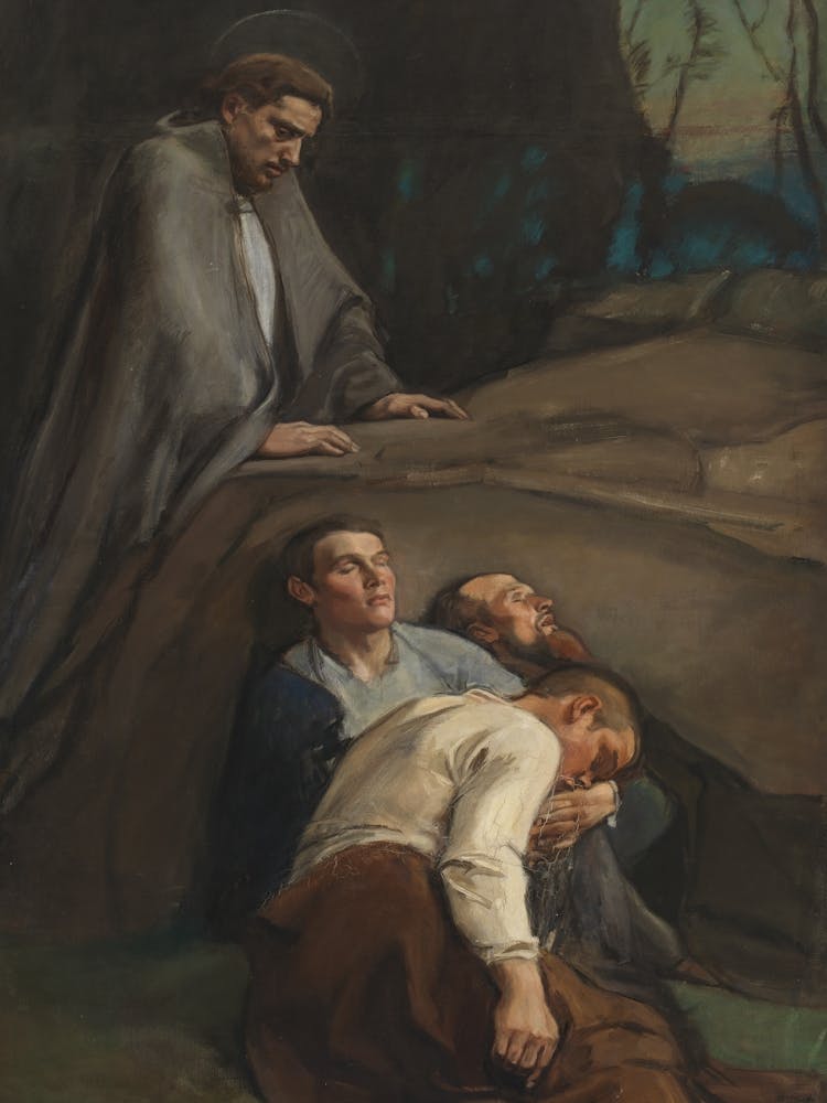 Gethsemane, 1902, By Magnus Enckell