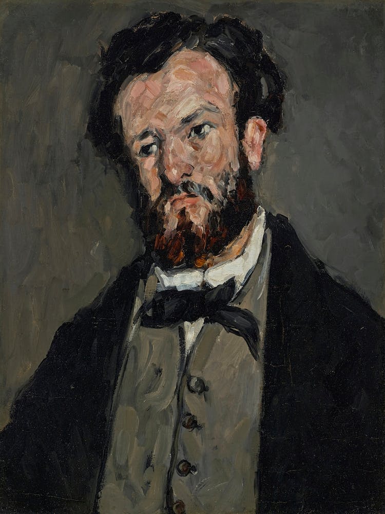 Portrait Of Anthony Valabrègue, Paul Cézanne