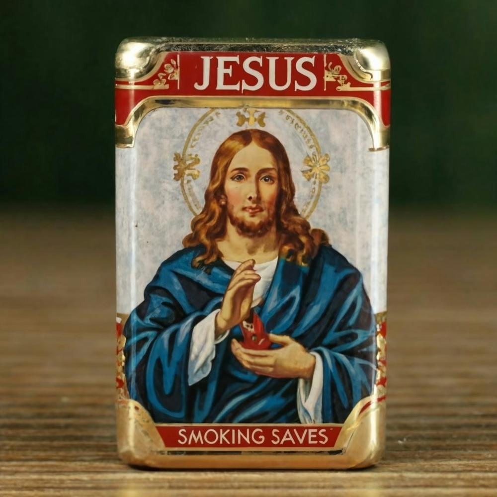 Jesus Smoking Saves