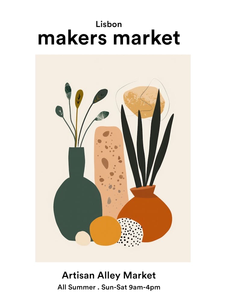 Lisbon Artisan Alley Market