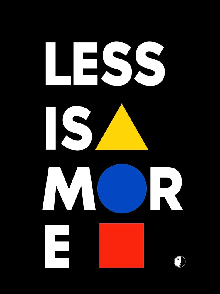 BAUHAUS LESS +