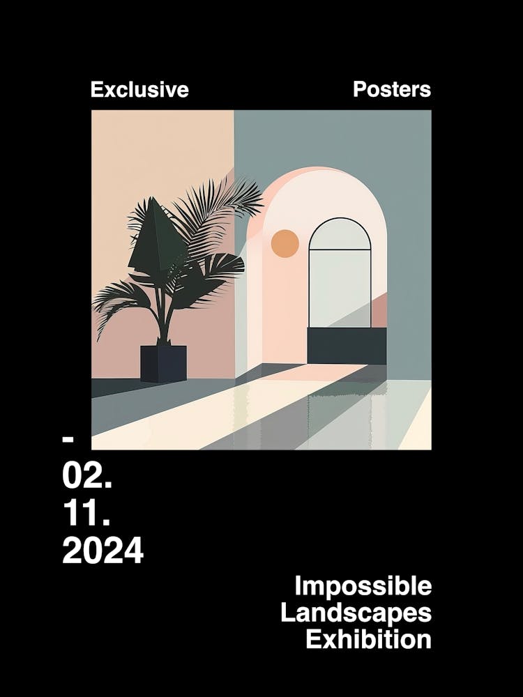 Impossible Landscapes Exhibition Archive Poster 12