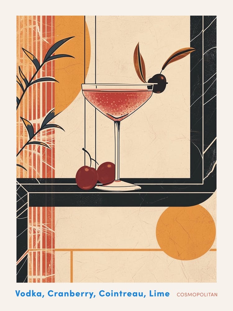 Art Deco Cosmopolitan 2 Poster