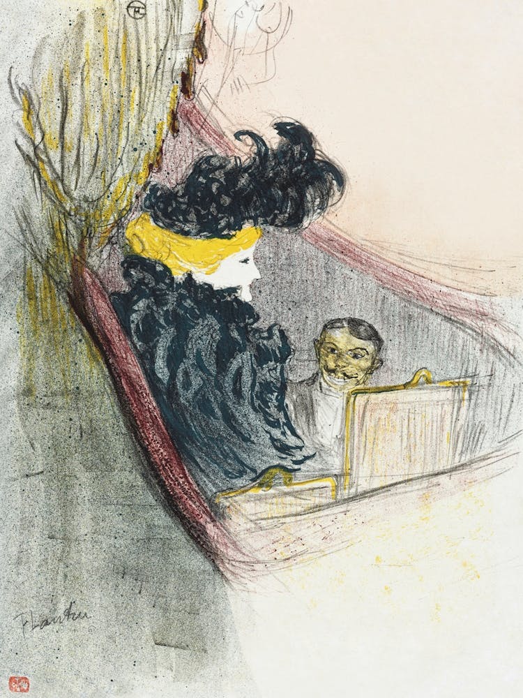 A Princely Idyl, Clara Ward (1897), Henri de Toulouse-Lautrec