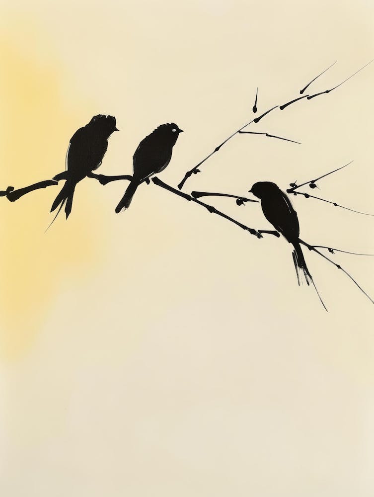 Birds On A Branch 6