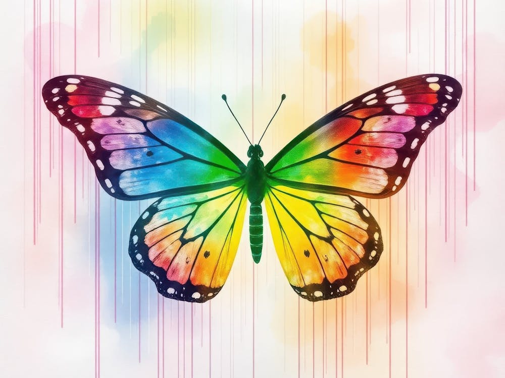 Rainbow Butterfly