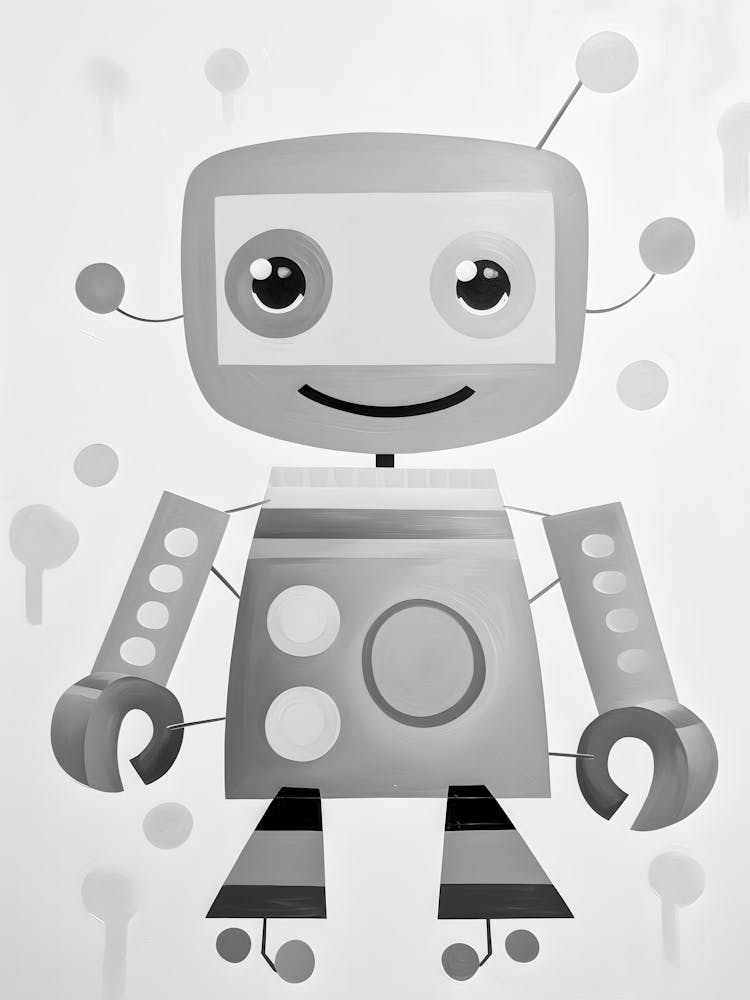 Robot Wall Art