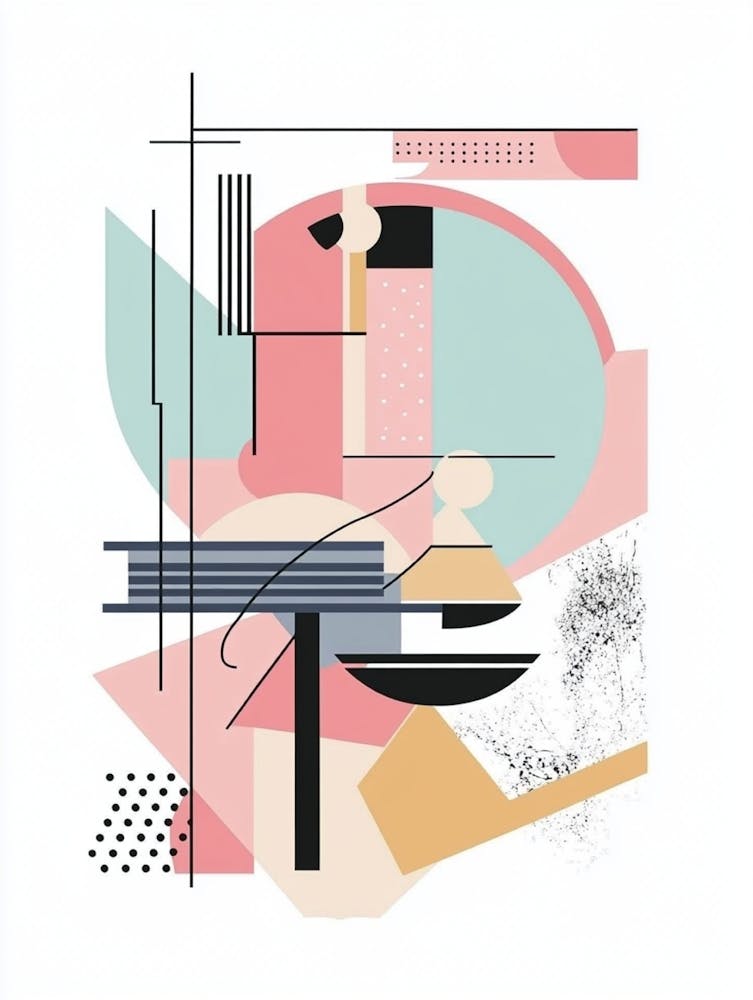 Abstract Print 9