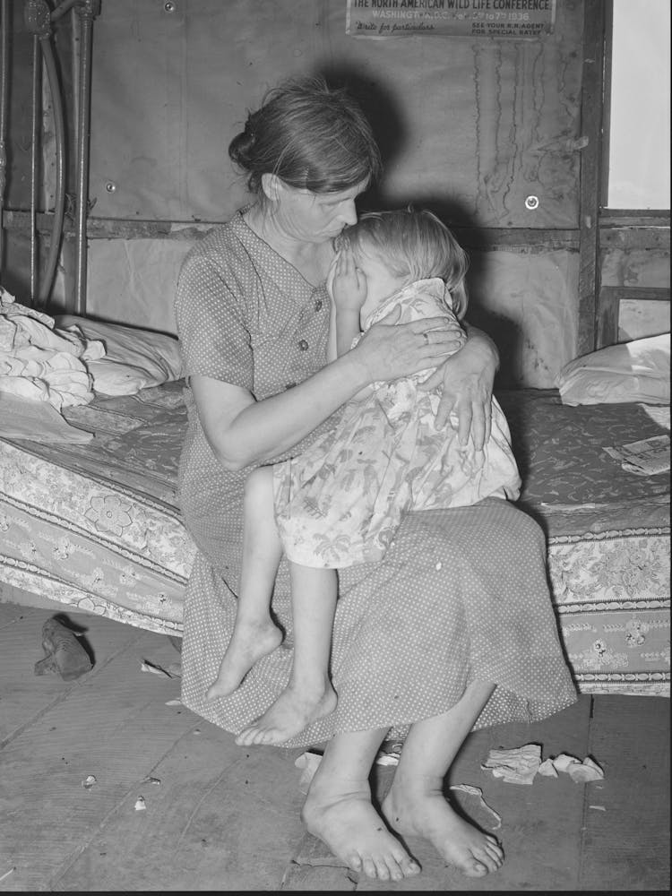 Untitled Photo Possibly Related To Group Of Agricultural Day Laborers And Their Children Near Tullahassee 1