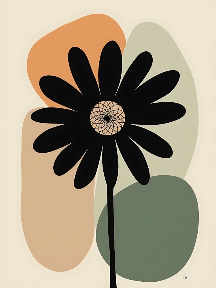 Warm Toned Florals with Subtle Contrast