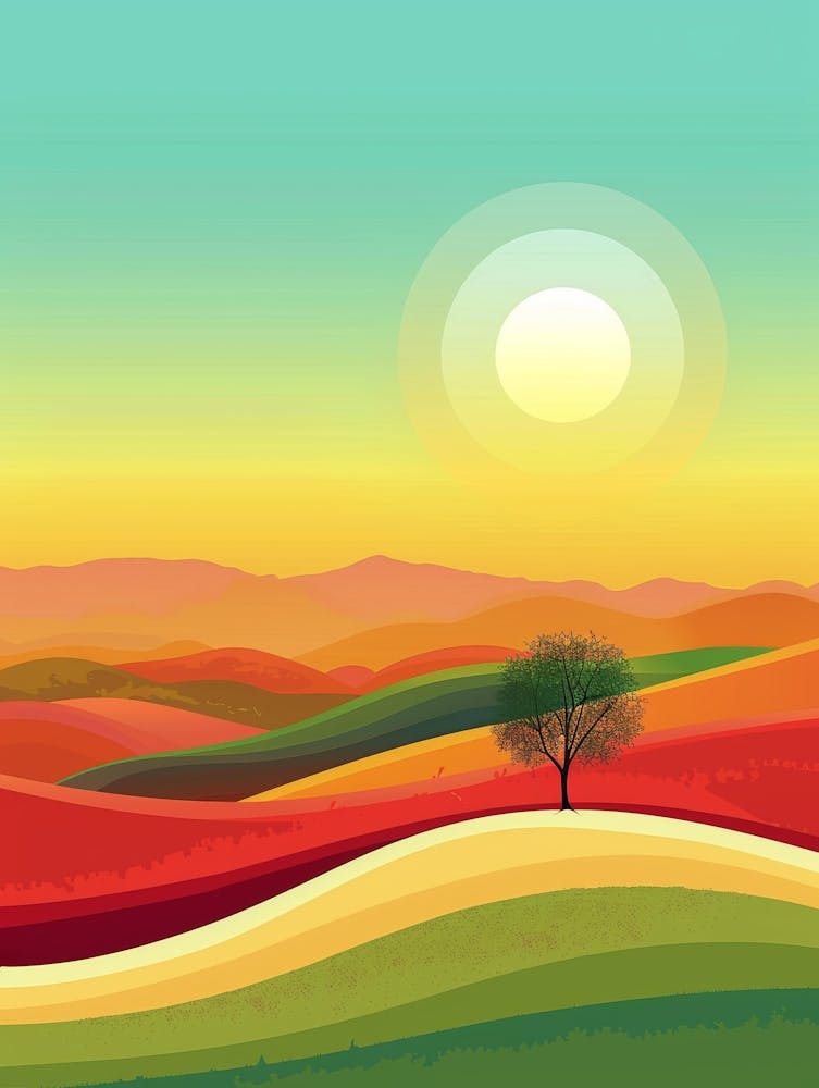 Landscape With A Tree 2