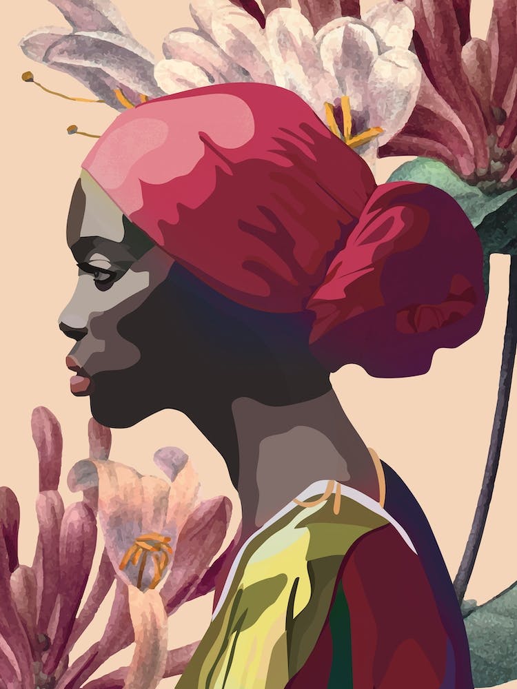 Femme au Foulard 1