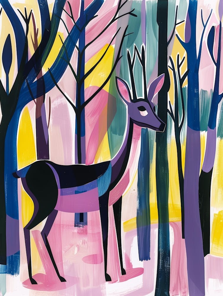 Deer In The Woods 2