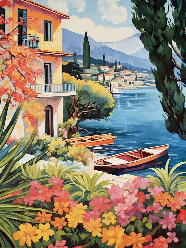 Lake Como Italy Vintage 3