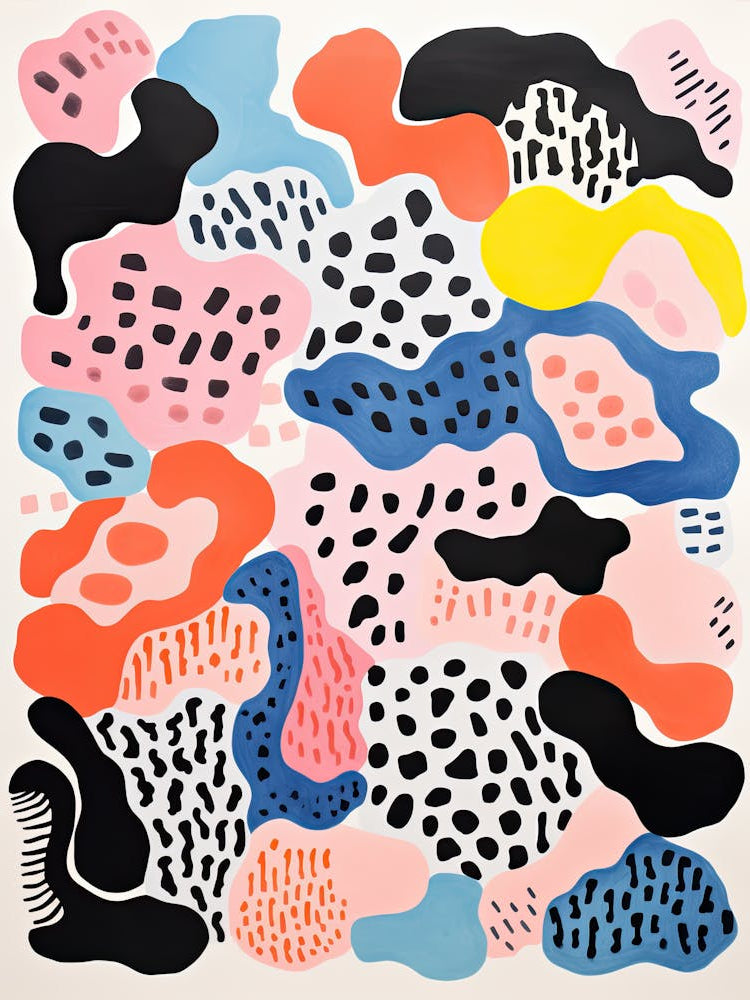 Neon Whispers Electric Waveform Surrealism