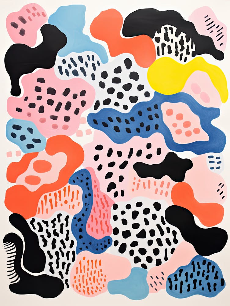 Neon Whispers Electric Waveform Surrealism