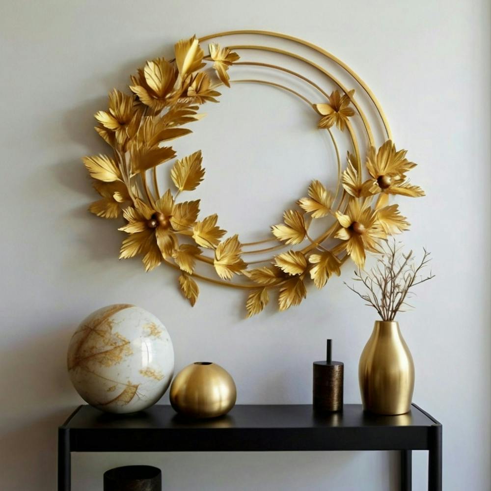 Gold Leaf Wreath