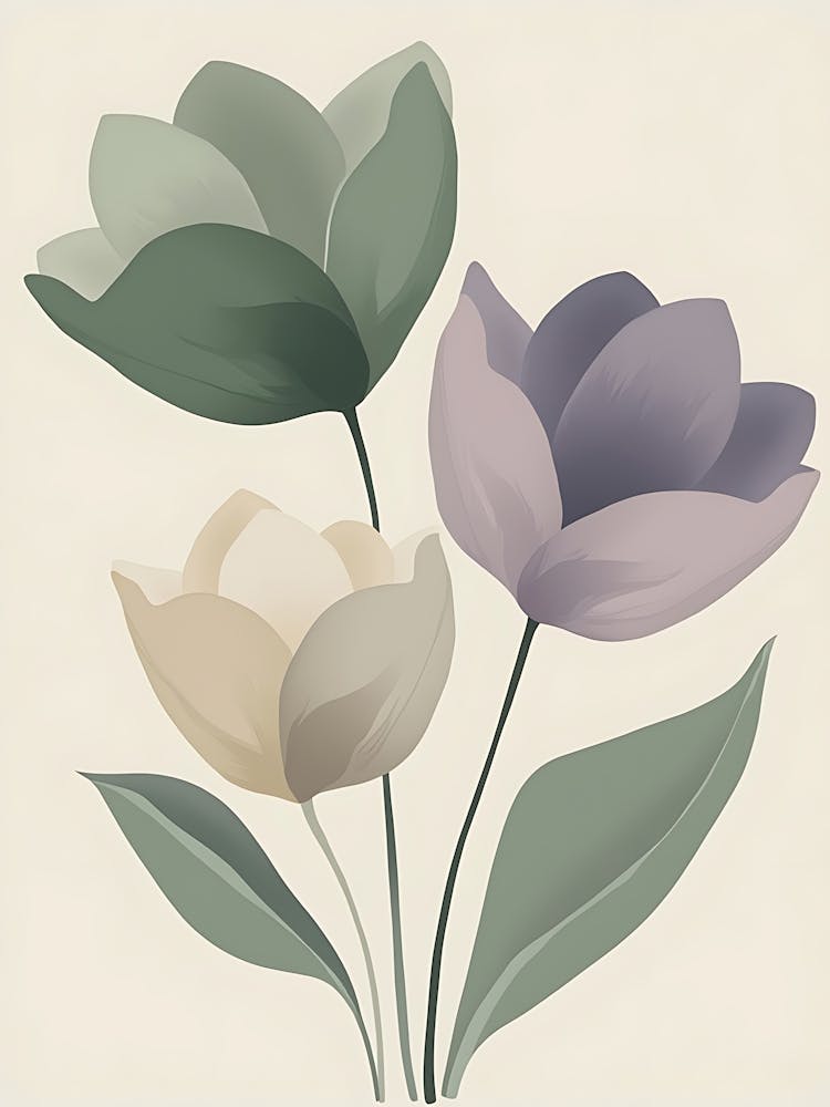 Three Tulips