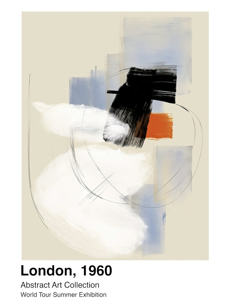 World Tour Exhibition, Abstract Art, London, 1960 5