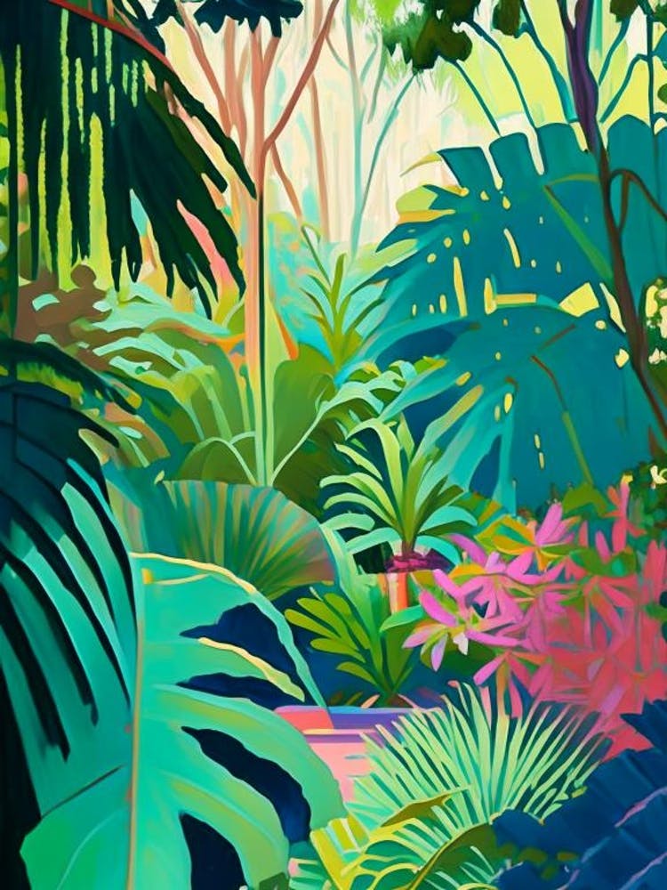 Fairchild Tropical Botanic Garden, 1, Usa Abstract Still Life