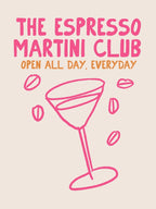 Espresso Martini Club Pink