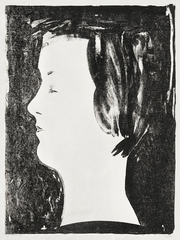 Portrait Of A Girl (1920), Samuel Jessurun