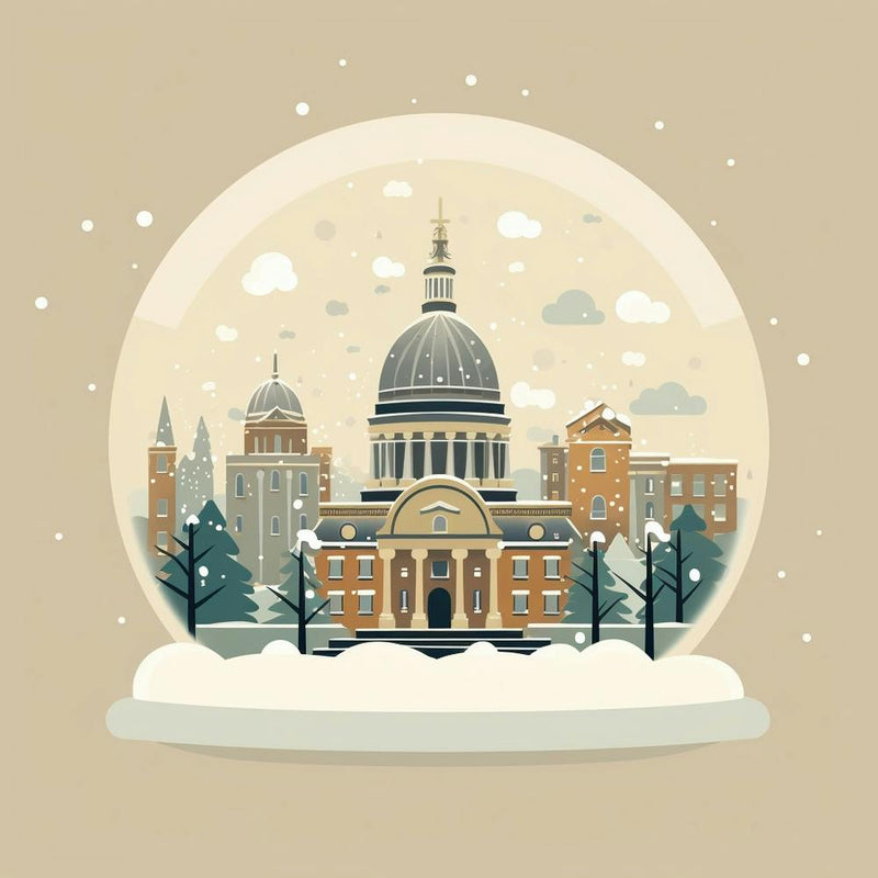 Belfast United Kingdom Snowglobe