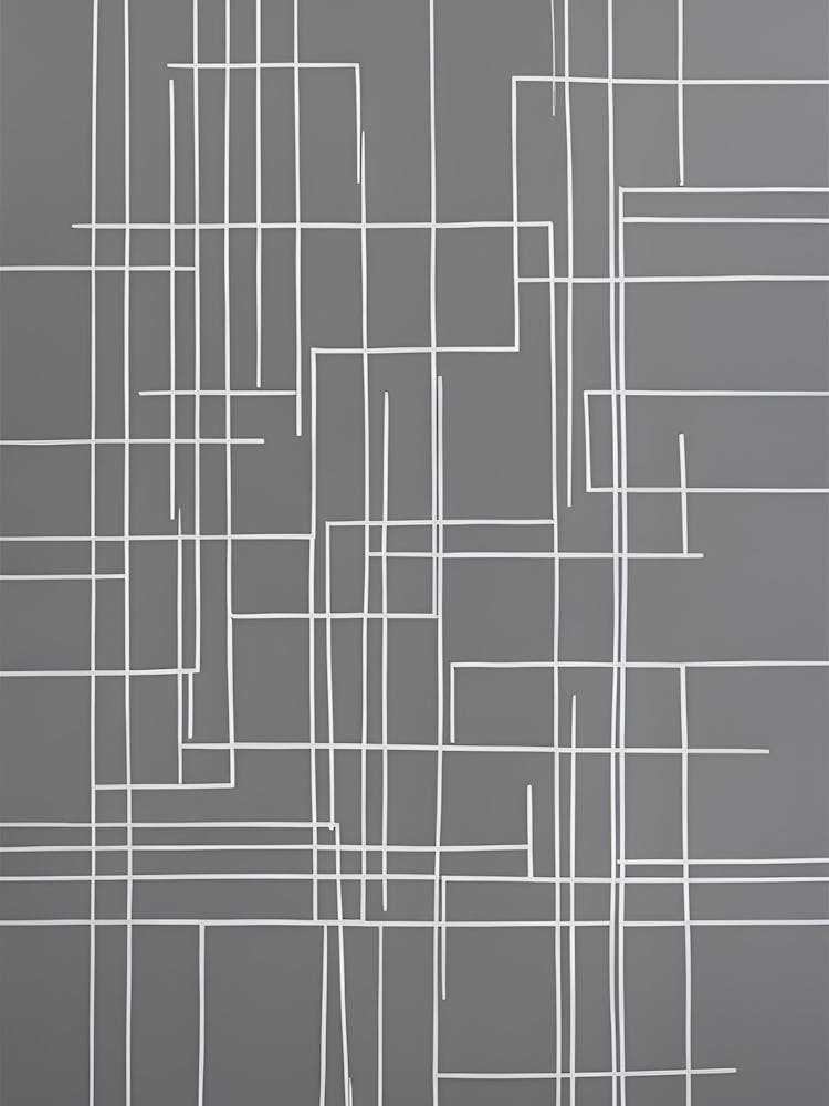 Grey And White Lines