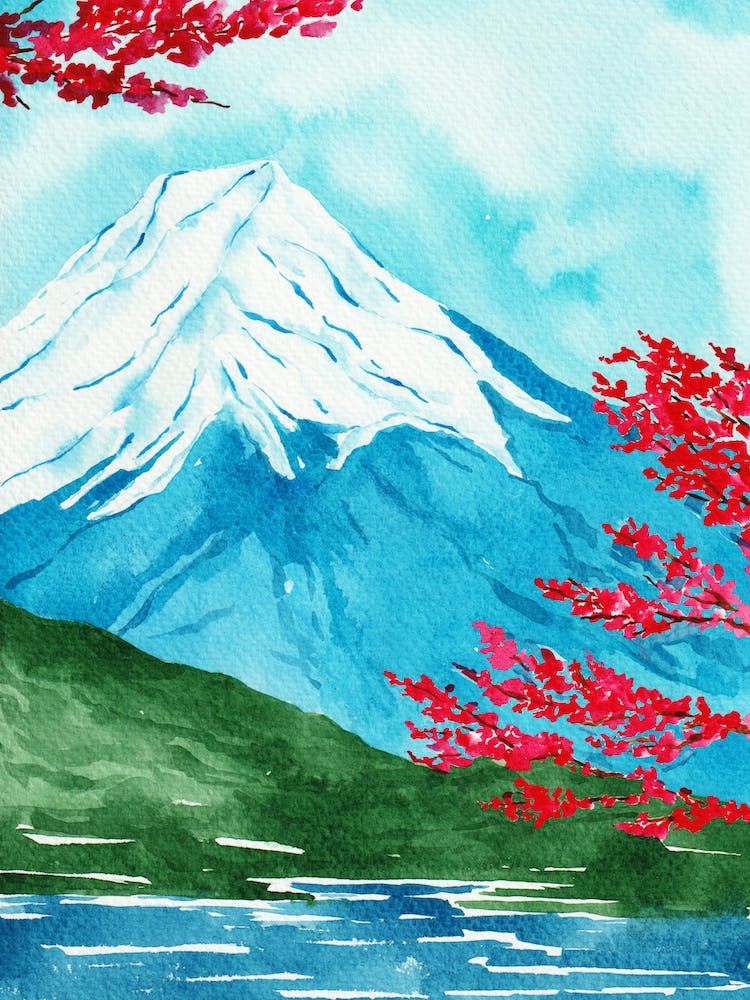 Fuji Watercolor