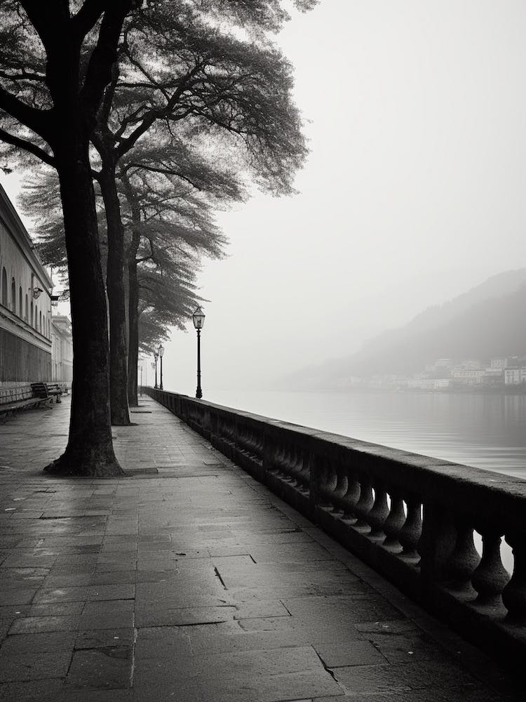 Como, Italy,  Black And White Analogue Photography  4