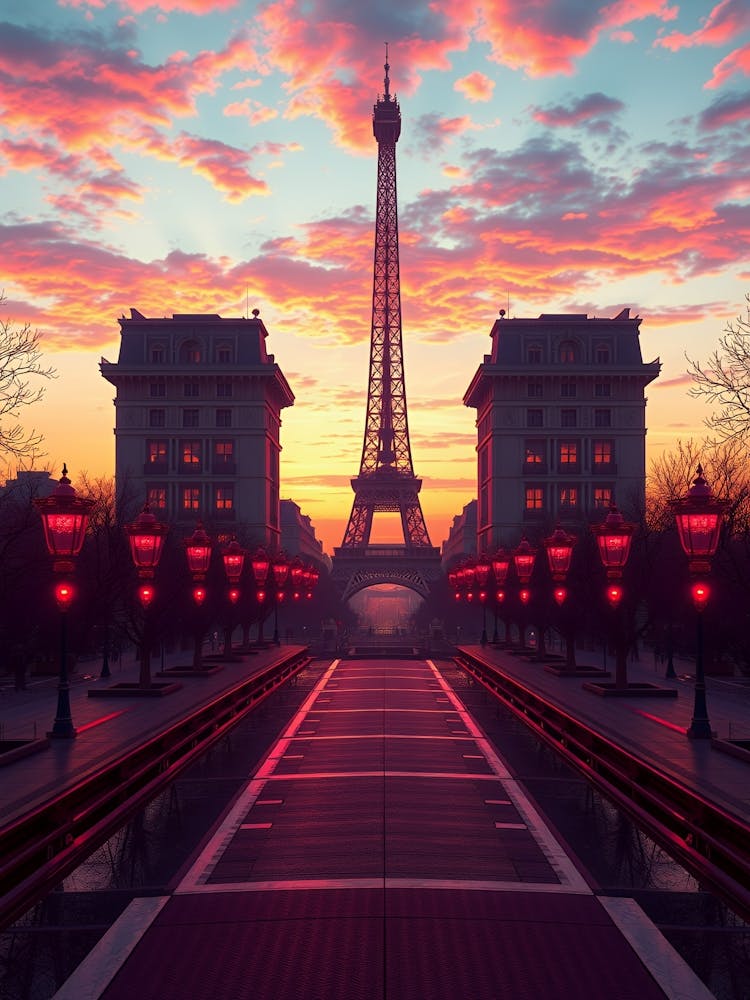 Sunset In Paris 4
