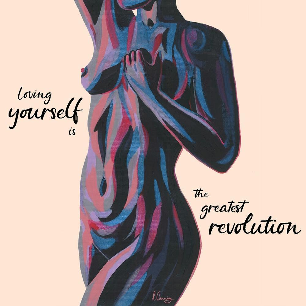 Loving Yourself Nude Square