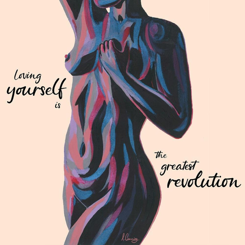 Loving Yourself Nude Square