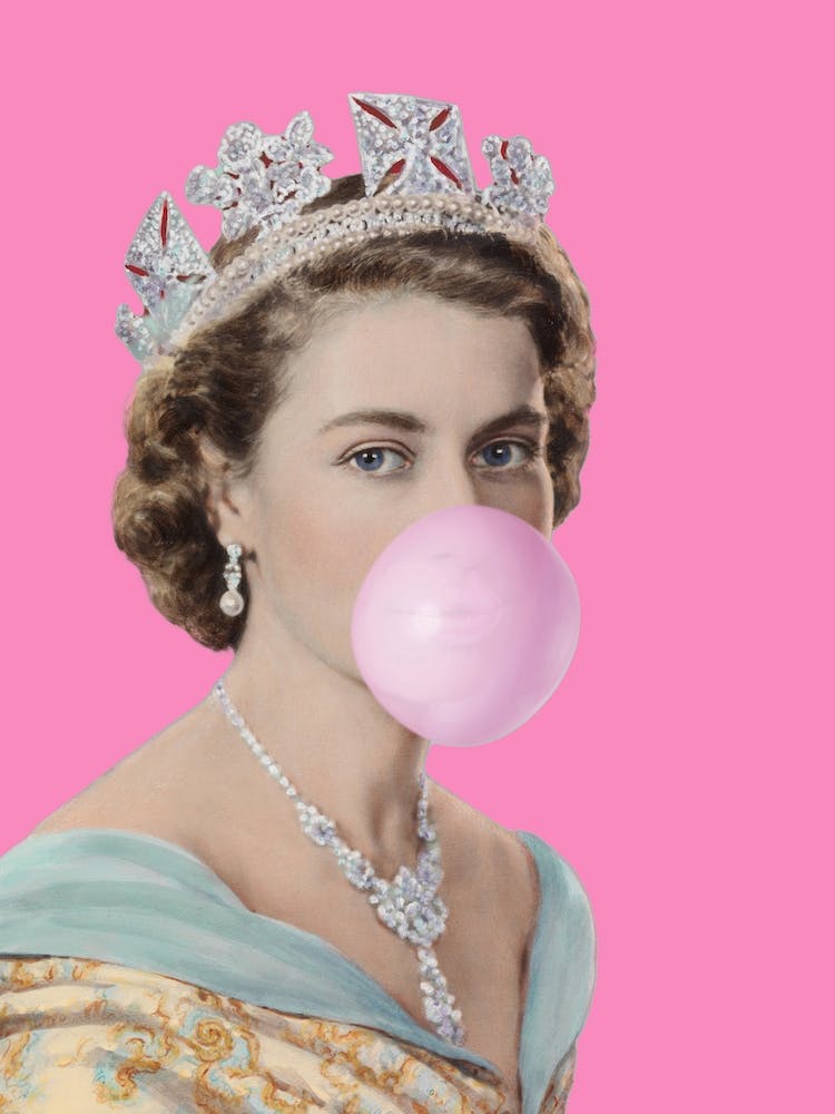 Queen Elizabeth Bubble-Gum