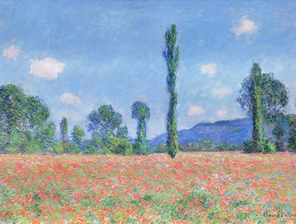 Claude Monet - Poppy Field 3