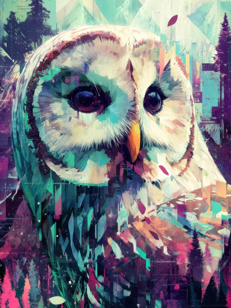 Owl Illustration 01222