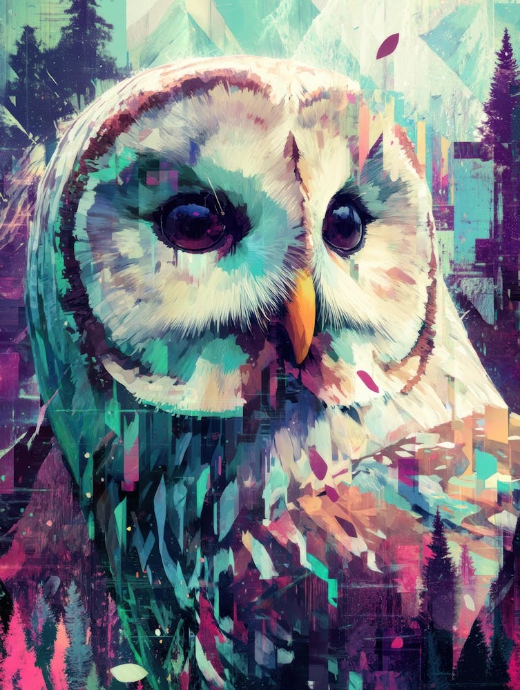 Owl Illustration 01222