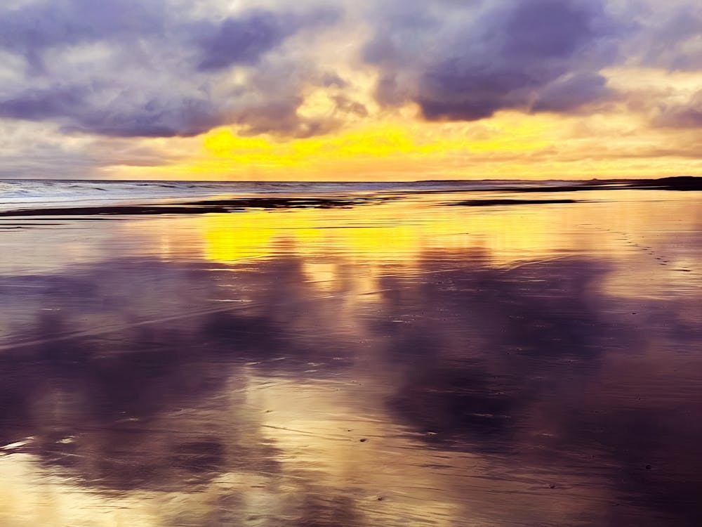 Reflected Beach Sunrise