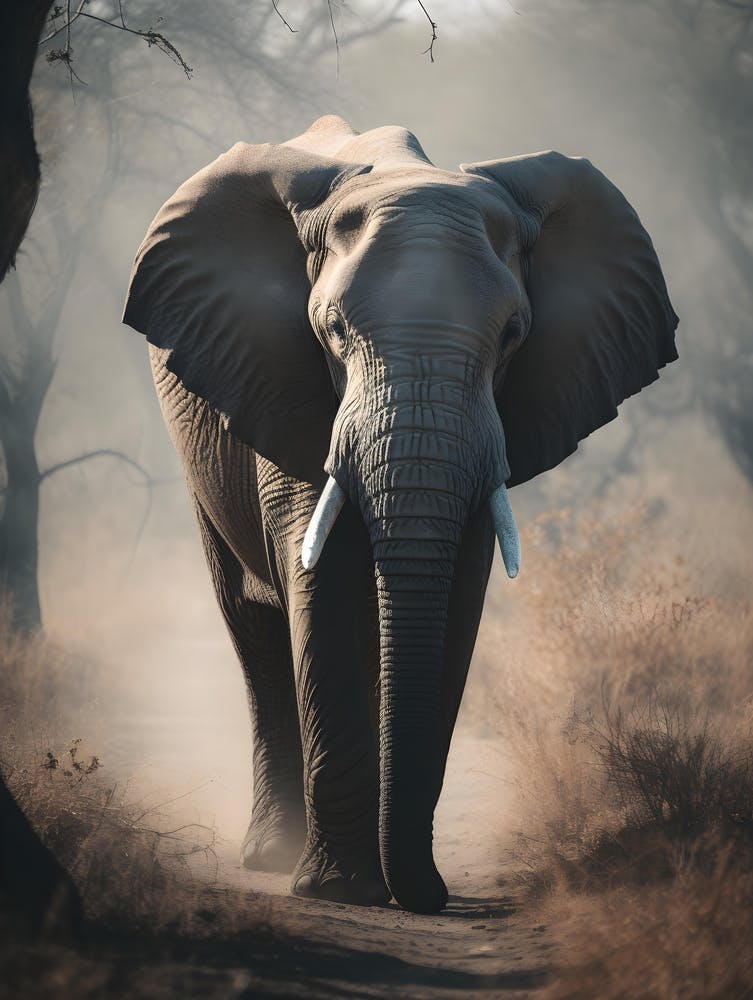 Elephant In The Wild